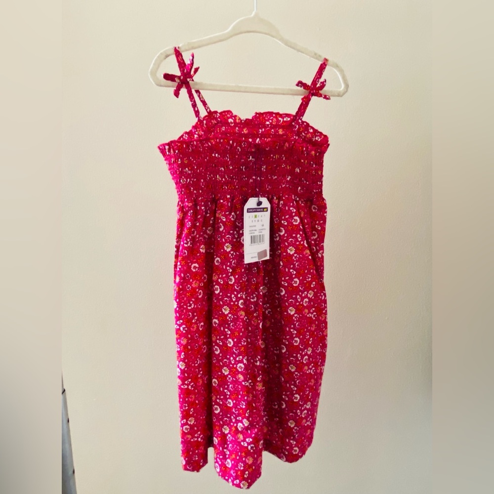 Sergent Major French brand girl fuchsia dress NWT size 4 T